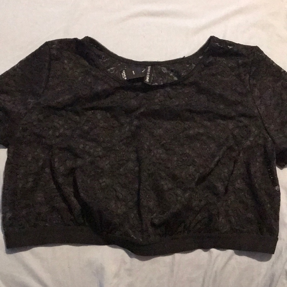 Torrid Lace Crop Top